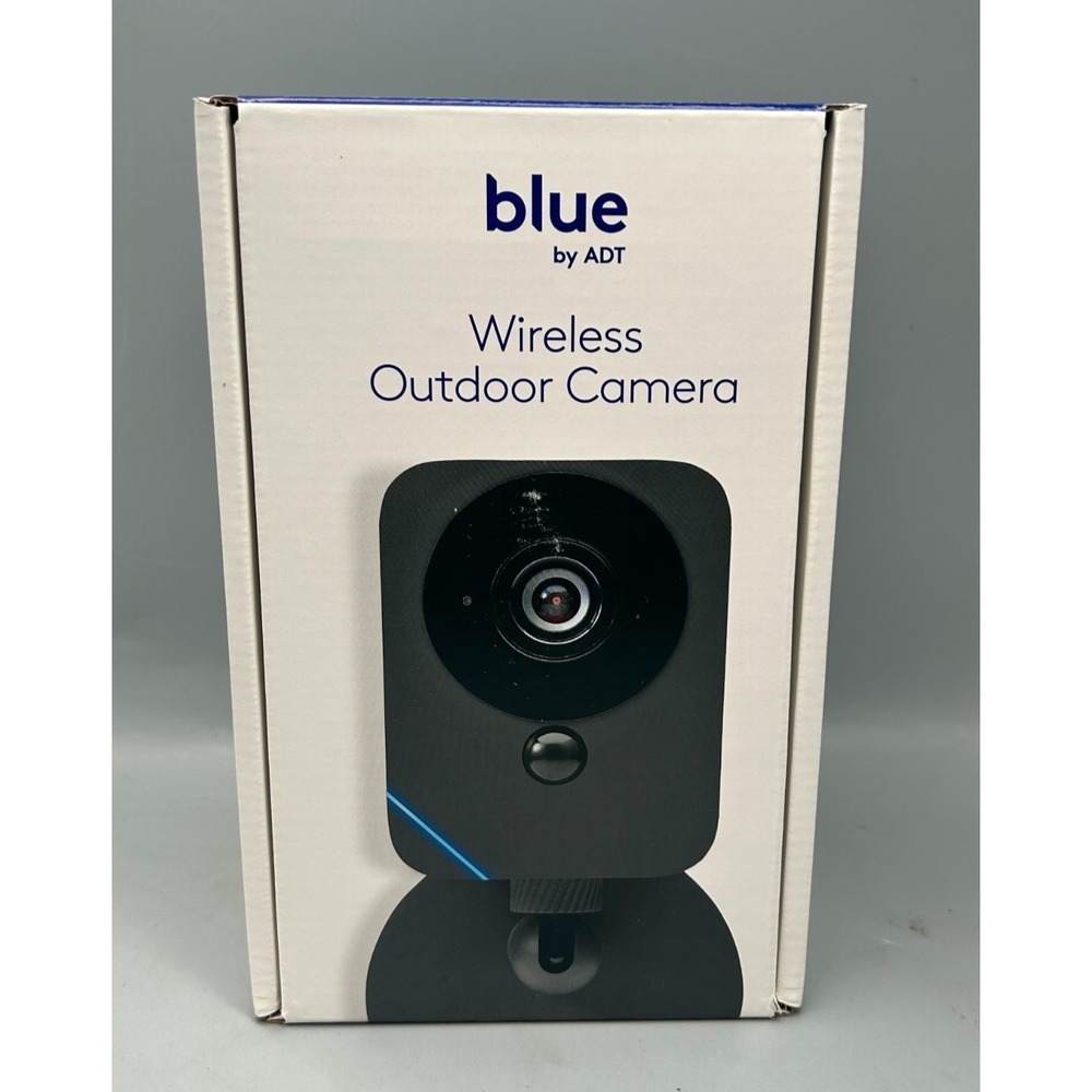 Blue ADT Outdoor Wireless Security Camera (SCE2R0-29) Graphite - Sealed